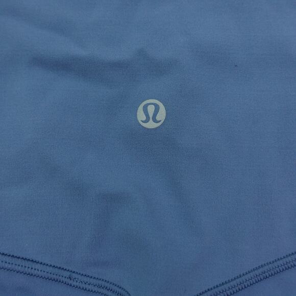 New Lululemon Size 0 Leggings Align HR Pant 28" WSDN Washed Denim $98 - Picture 3 of 6